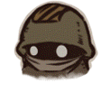 Ferret's little face on Ark's plan to the Ravaged Base Remnants
