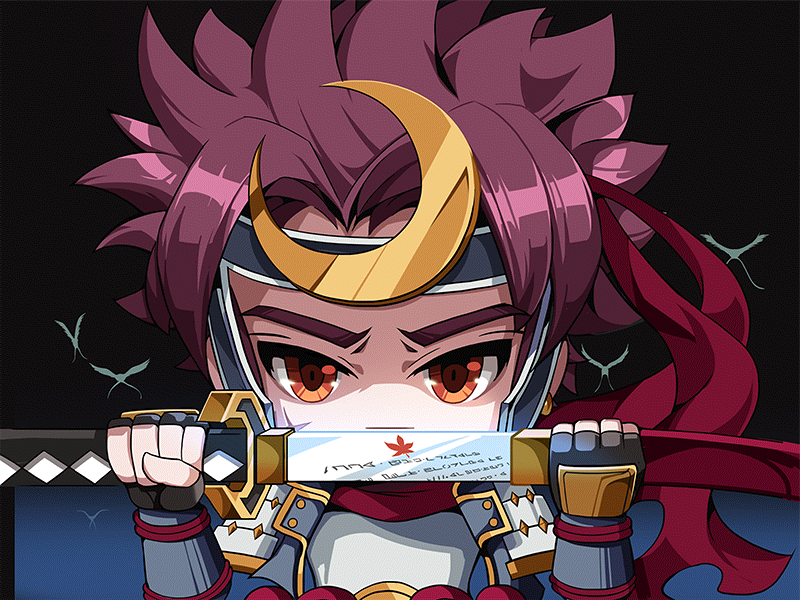 Artwork of Hayato (Black Mage - Gathering of Heroes)