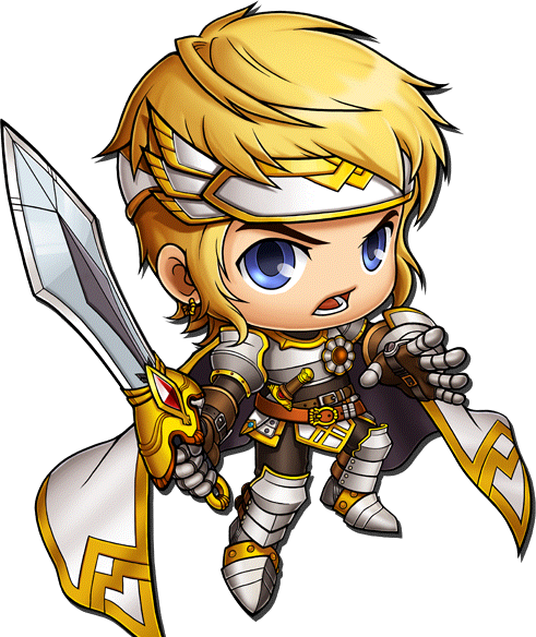 Original Dawn Warrior artwork: Chief Knight Mihile