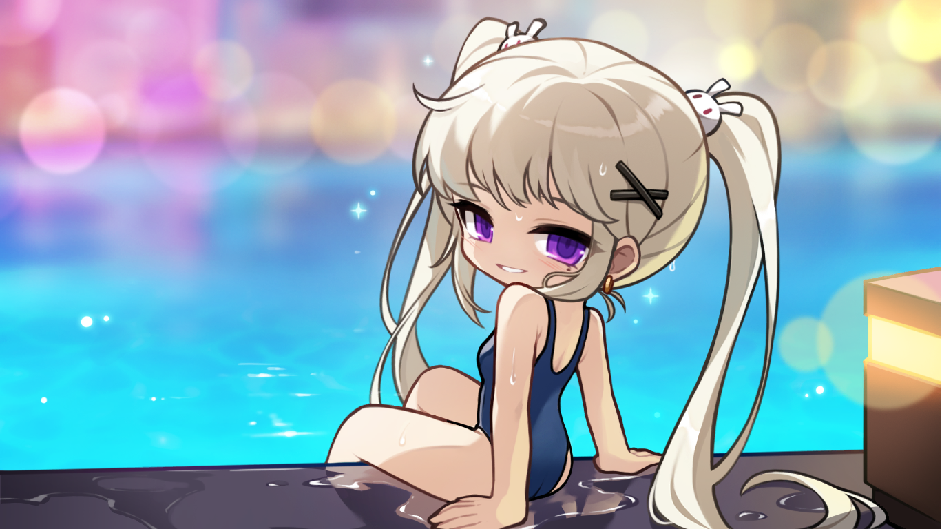 Artwork of Orchid (Anniversary: Maple University; MapleSEA only)