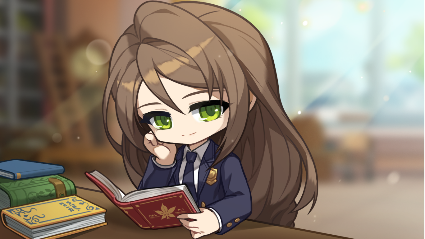 Artwork of Seren (Anniversary: Maple University; MapleSEA only)