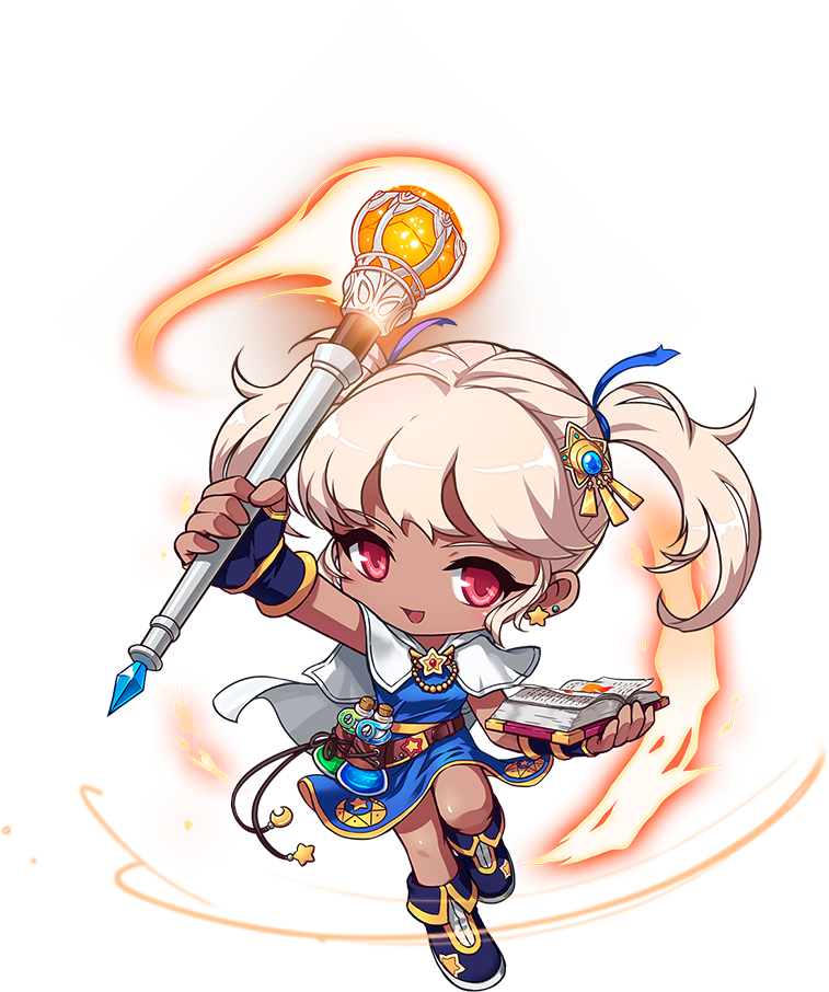 Arch Mage (Fire, Poison) artwork for MapleStory M (Old)