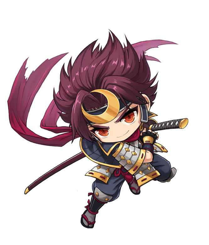 Artwork of Hayato (MapleStory M)