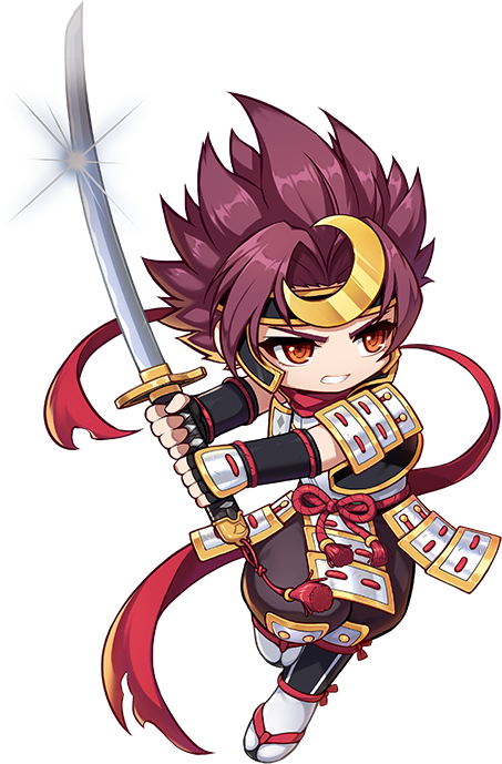 Artwork of Hayato (MapleStory M)