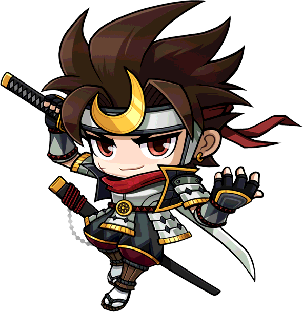 Original in-game Hayato artwork