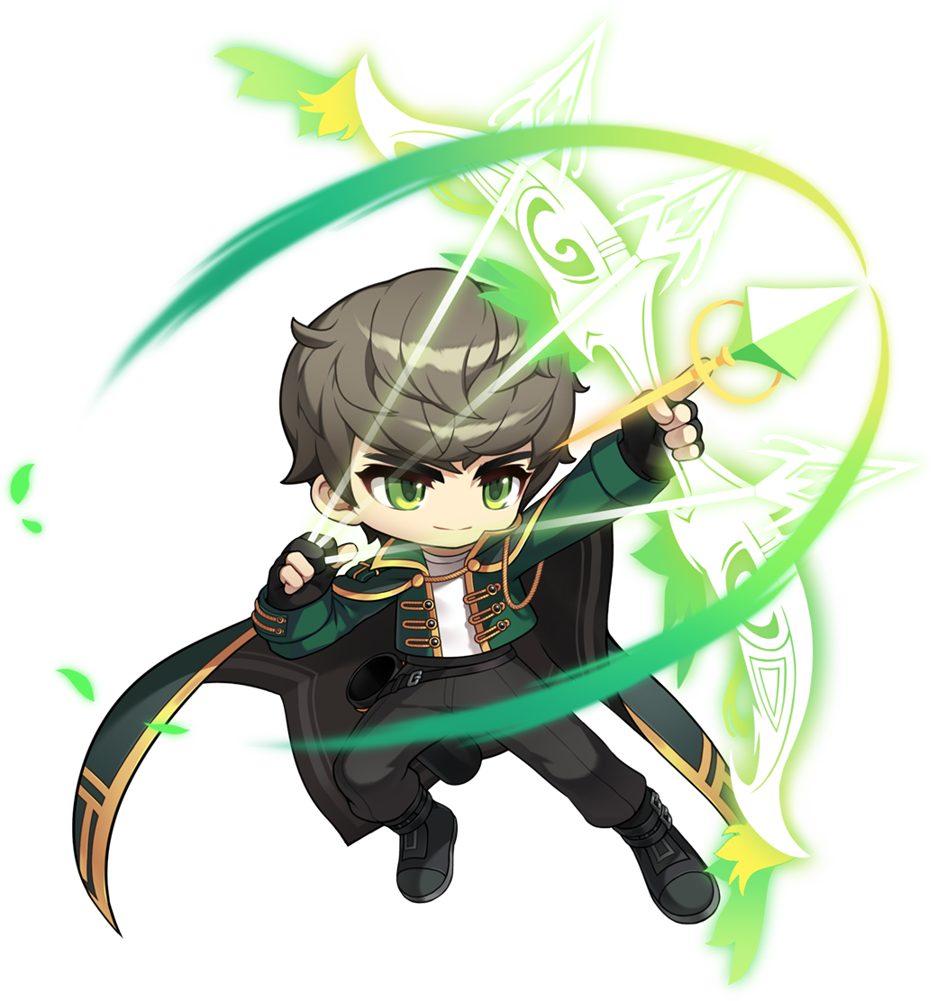 Male Wind Archer artwork for MapleStory M