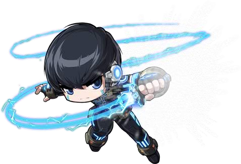 Original Xenon artwork with blue glow