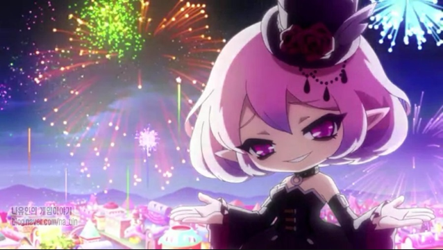 Lucid during the Lachelein animated cutscene