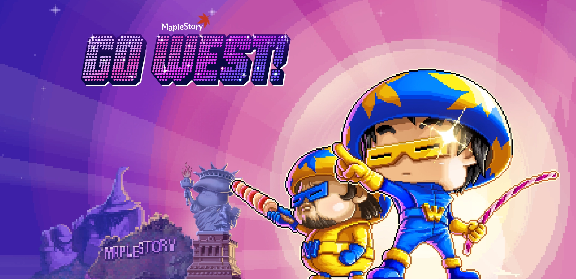 GO WEST! Banner