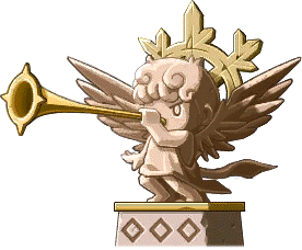 Trumpet Statue