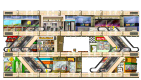 名人大道東部區域 (East Celebrity Avenue)