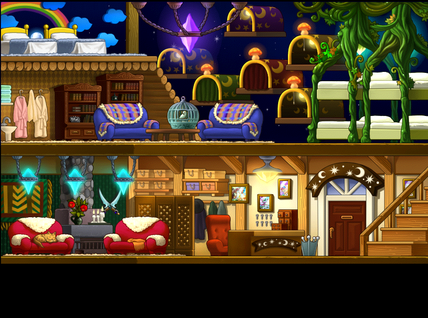 楓葉飯店内部 (Inside of Maple Inn)