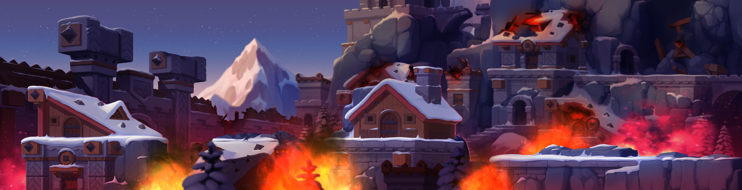 Inside the Destroyed Skuas Castle