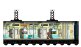 捷運車廂內部2 (Metro Compartment 2)