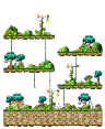 ミナル東側の境界 (Minar Forest East Border)