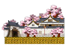 Sakura Castle Garden 1
