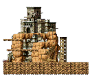 スケルトンの古城入口 (Skeleton Castle Entrance)