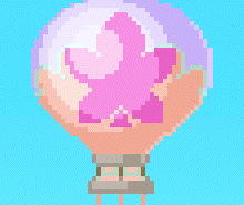 Pixel Hot Air Balloon