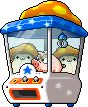 吊娃娃机 (Blue Transforming Doll Claw Game)