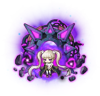 Mob Sprite of Dark Orchid Proud Familiar (黑暗奥尔卡傲天怪怪)