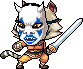 Infernal Rager (based on White Tiger Swordsman)