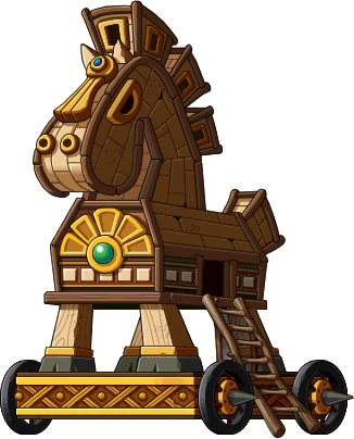 Large Wooden Horse