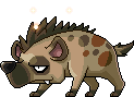 Mane Fur Hyena