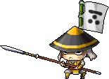 モウリ軍の槍兵 (Mouri Spearman)