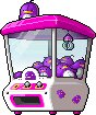 小企企吊娃娃机 (Pink Jr. Pepe Doll Claw Game)