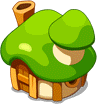 Green Mushroom Hut