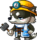 NPC Sprite of Alviola (Night Troupe in Rien Event)