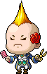 NPC Sprite of Big Headward (TMS Strange Hairstyle Event)
