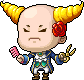 NPC Sprite of Big Headward (TMS Strange Hairstyle Event)