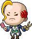 NPC Sprite of Big Headward (TMS Strange Hairstyle Event)