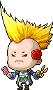 NPC Sprite of Big Headward (TMS Strange Hairstyle Event)