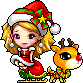 NPC Sprite of Cassandra (Christmas Event)