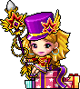 NPC Sprite of Cassandra (KMS 9th Anniversary Event)