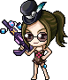 NPC Sprite of Claudine (Water Wars Event)
