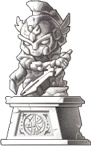 Courage Statue (based on The Warrior's Trial / Master Warrior)