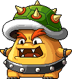 Croopa (a fake name), who's a parody of Bowser from Nintendo's Mario franchise (Unused, non-JMS regions only)