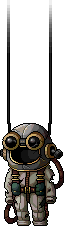 Hanging Parachute Suit