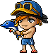 NPC Sprite of Hawkeye (Water Wars Event)