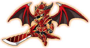 NPC sprite of Kaiser in his transformed state