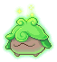 NPC sprite of a Mountain "Kid" Land Spirit