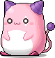 NPC Sprite of Pink Bean with new design