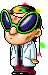NPC Sprite of Porter (Night Troupe in Omega Sector Event)