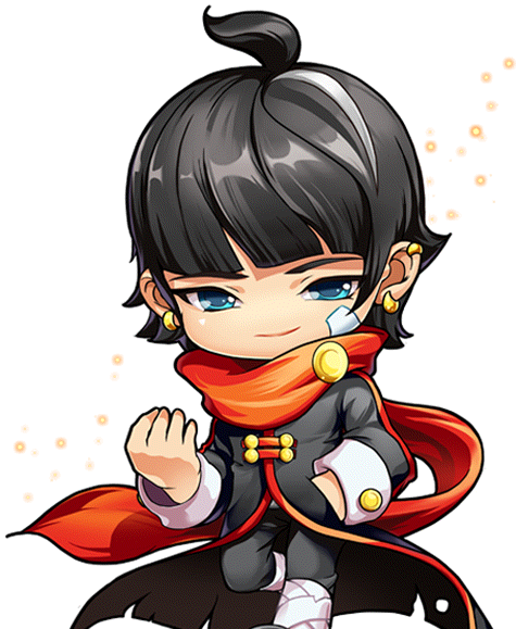 Full Body NPC Portrait of Crow