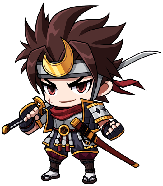 Full Body NPC Portrait of Hayato (male)