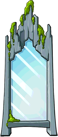 Full Body NPC Portrait of Magical Mirror