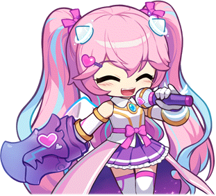 NPC Portrait of Angelic Buster (On Stage Skill)